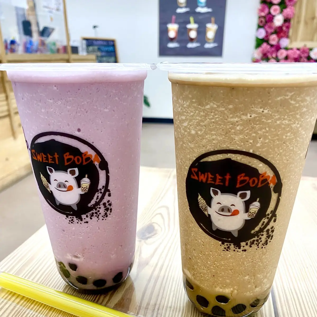 Taro Smoothie Mocha Coffee Smoothie