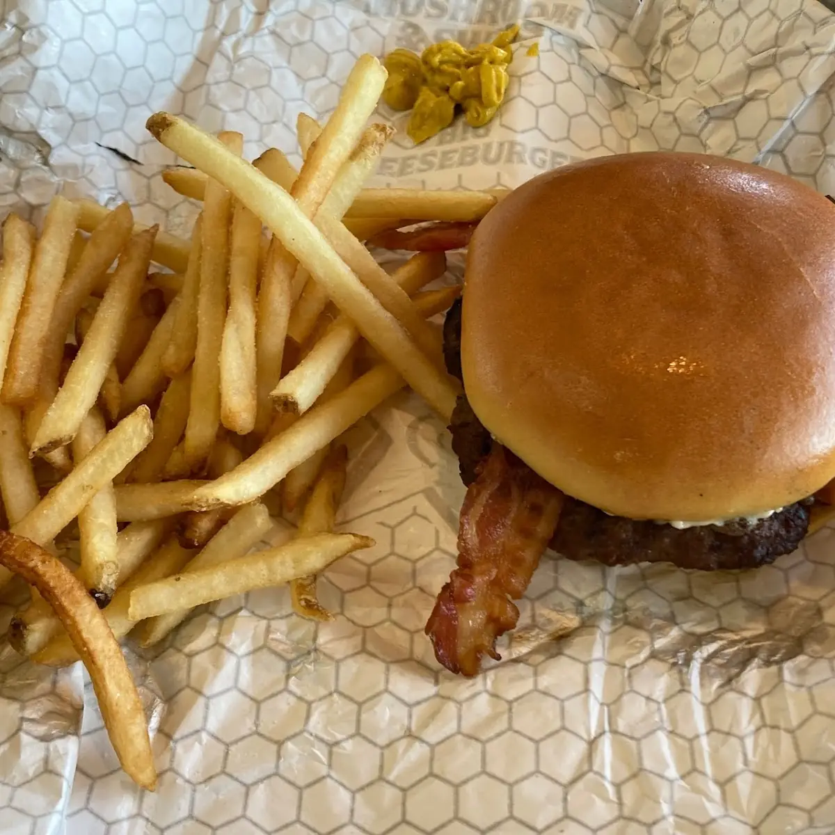 Bacon Cheeseburger Combo