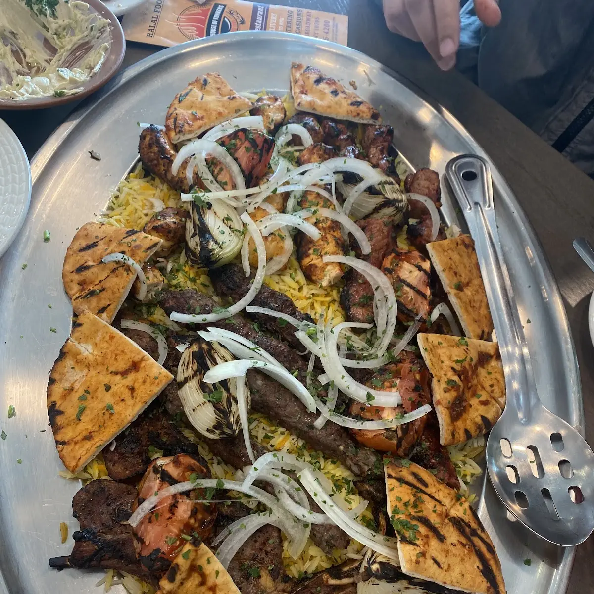 Mixed Grill Platter for Four People