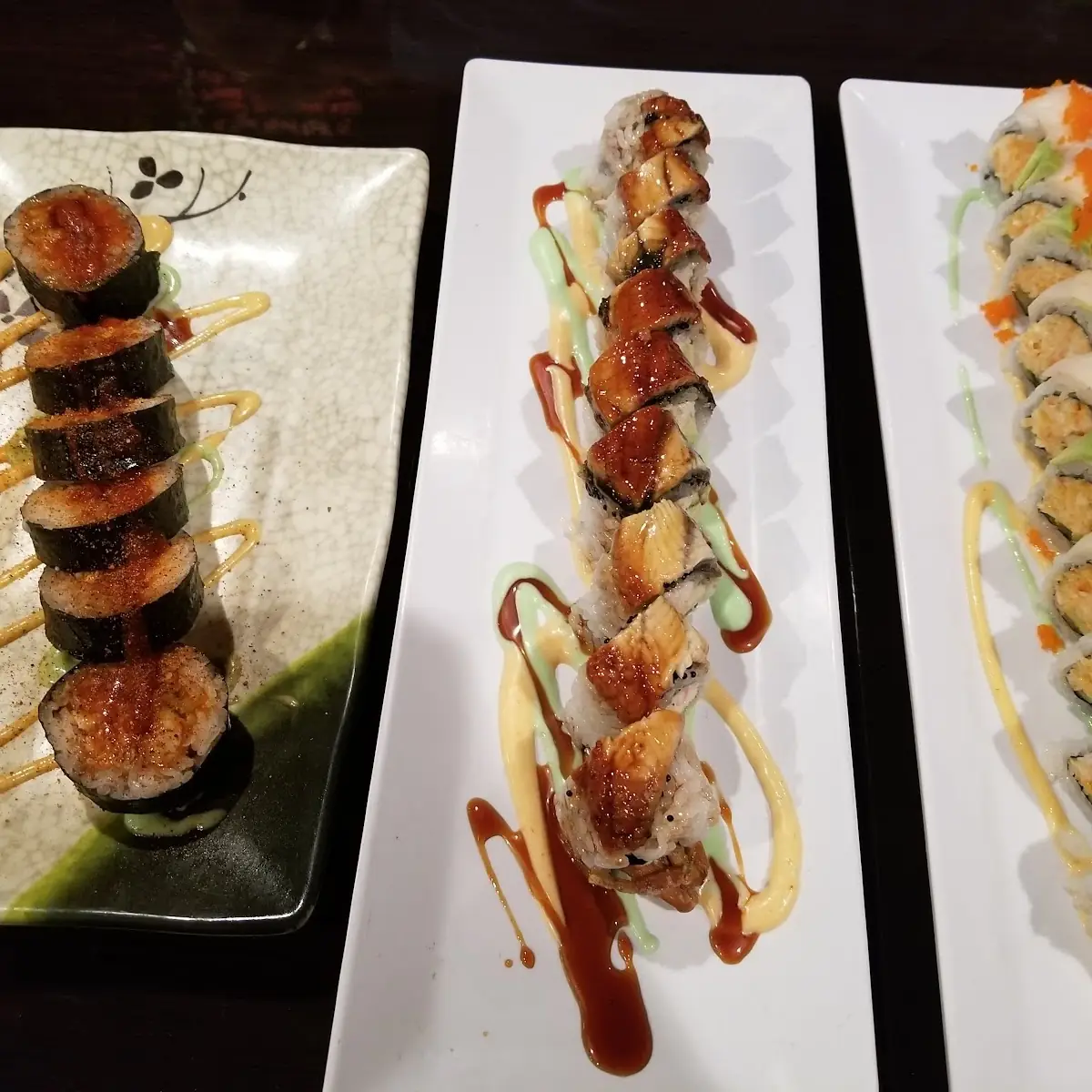 James Bond Dragon Roll Cooked
