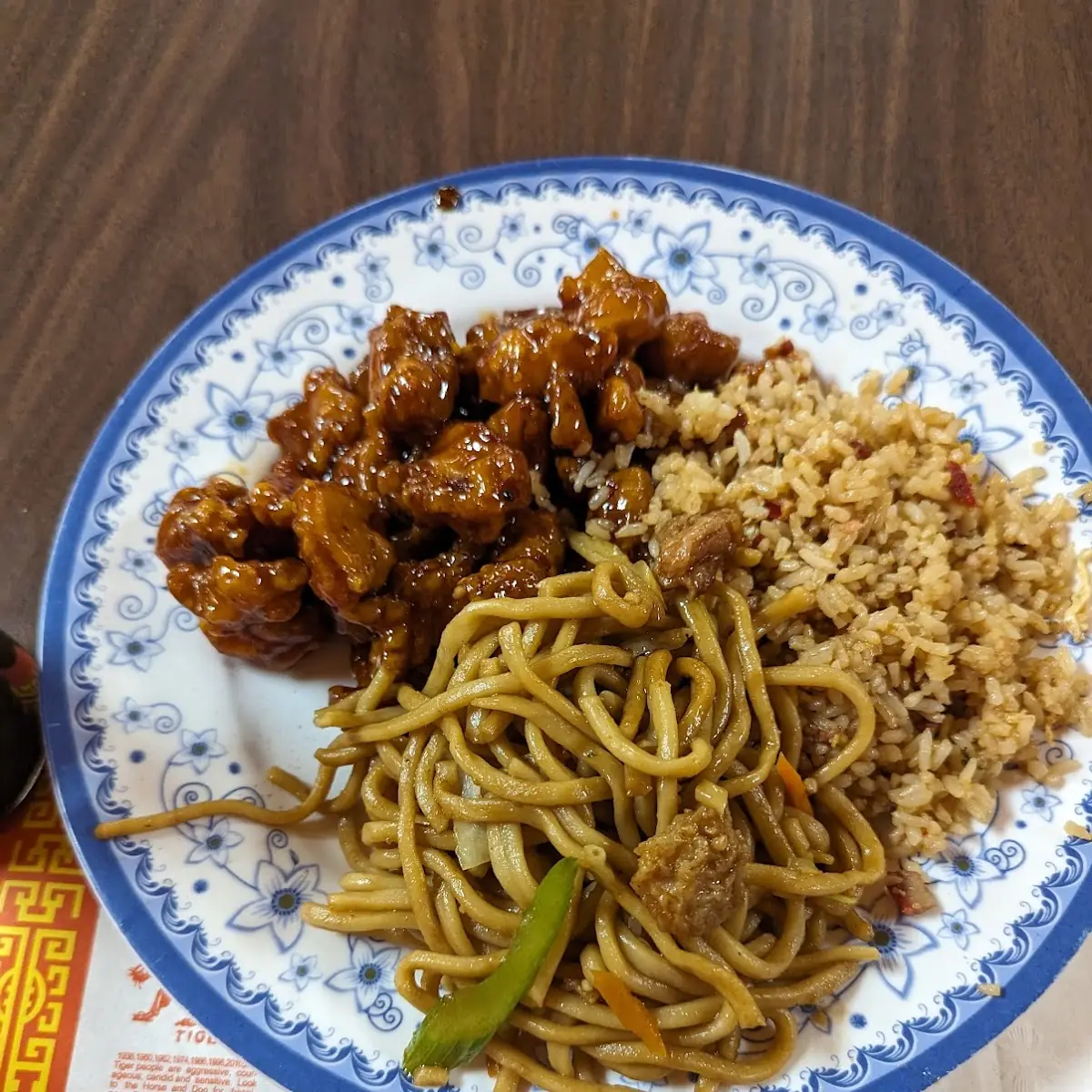 General TSO's Chicken with Half and Half