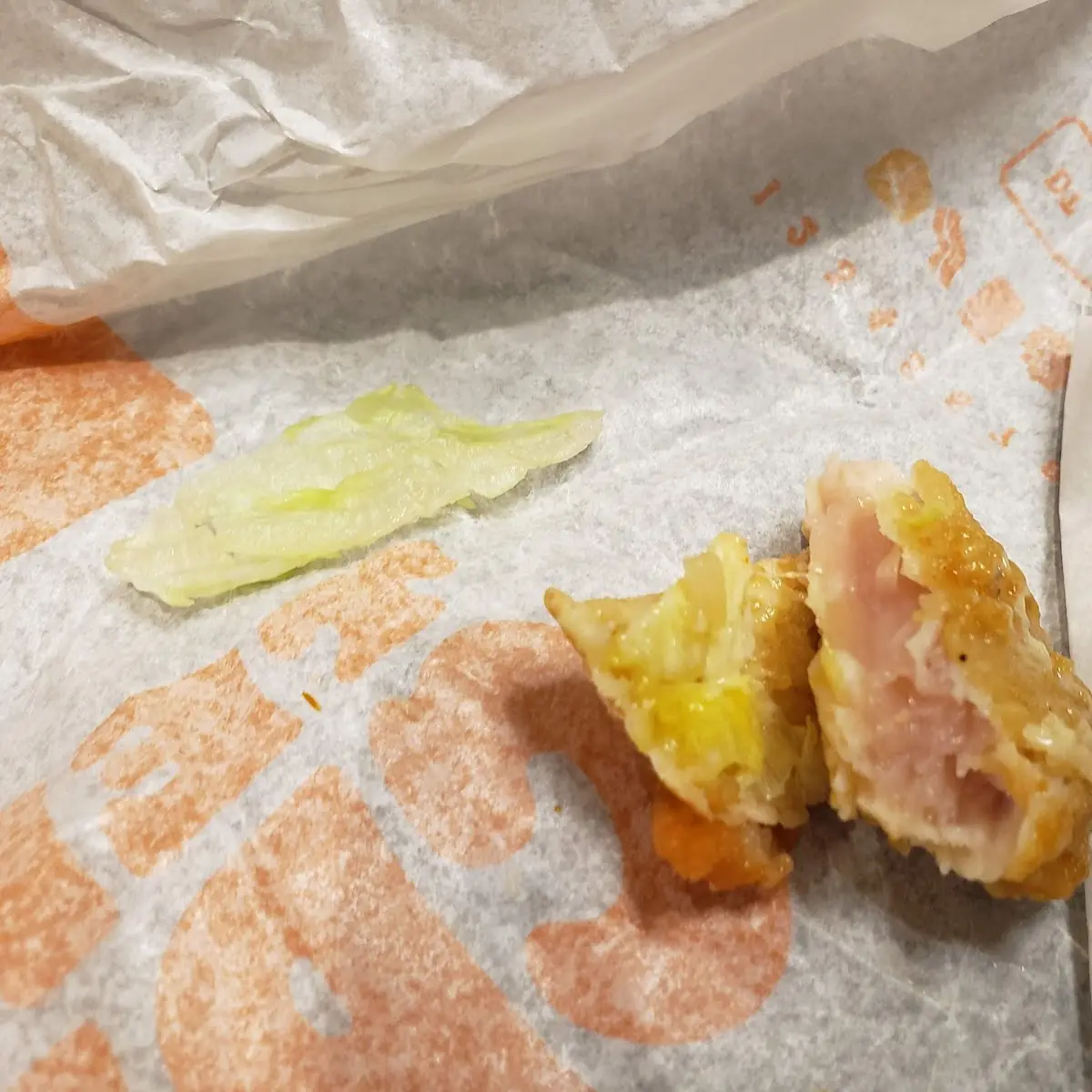 Chicken Sandwich Combo Raw Uncooked