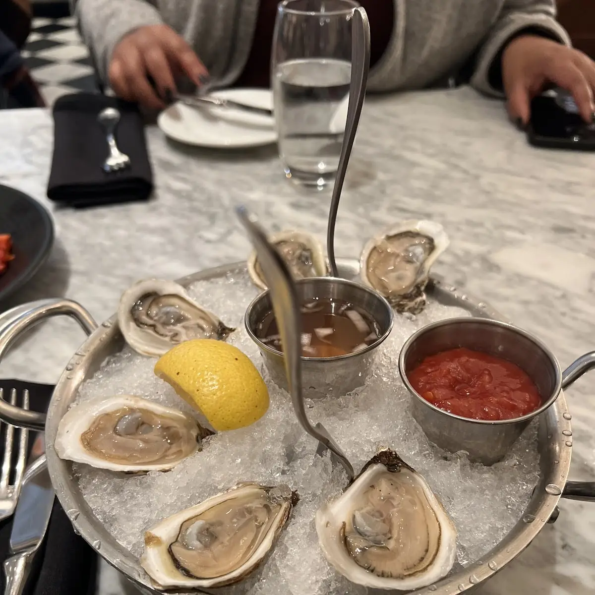 Half Dozen Oysters on the Half Shell