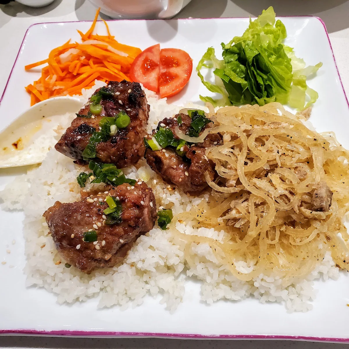 Beef Ribs with Shredded Pork, Hue Thuong Restaurant