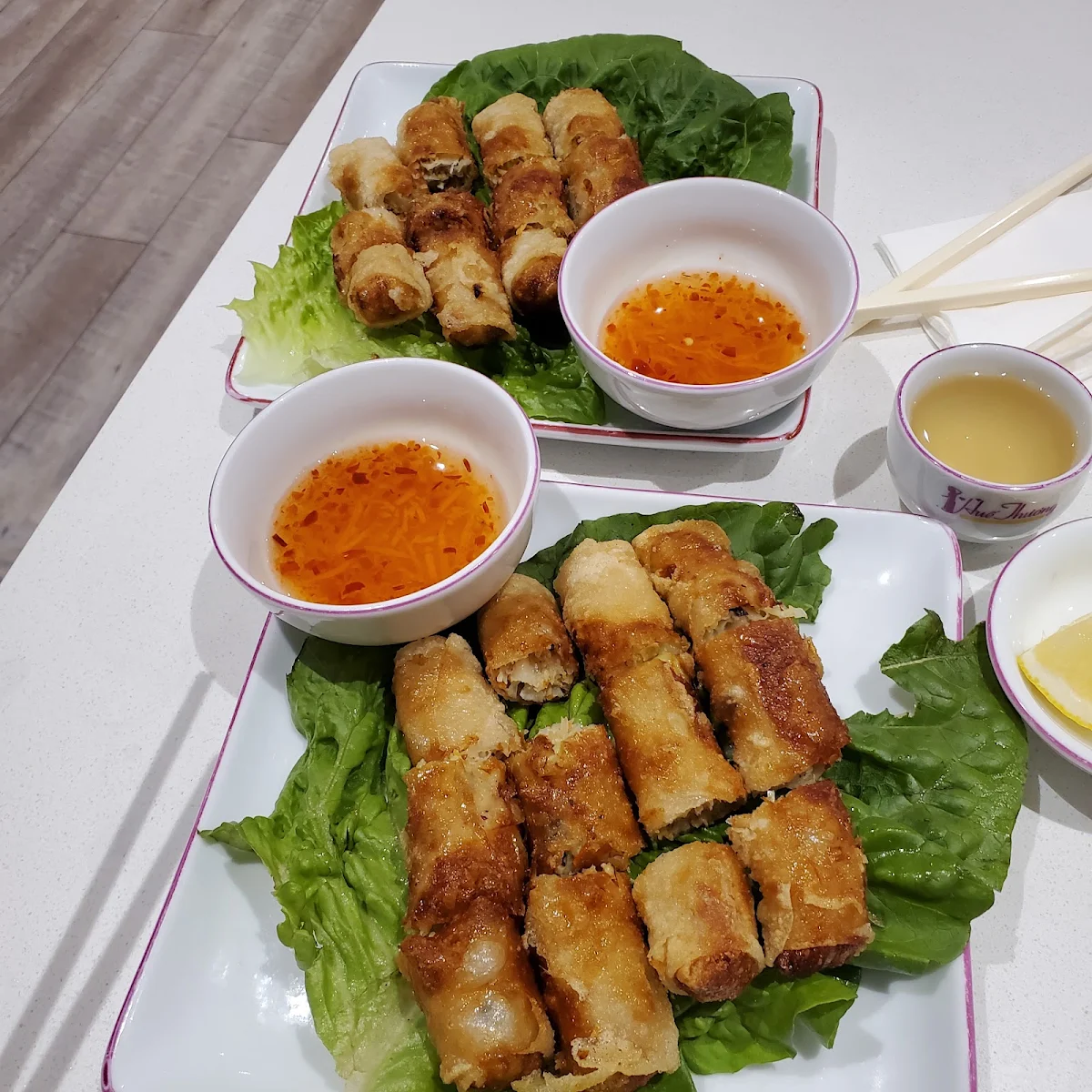 Rice Paper Spring Roll, Hue Thuong Restaurant
