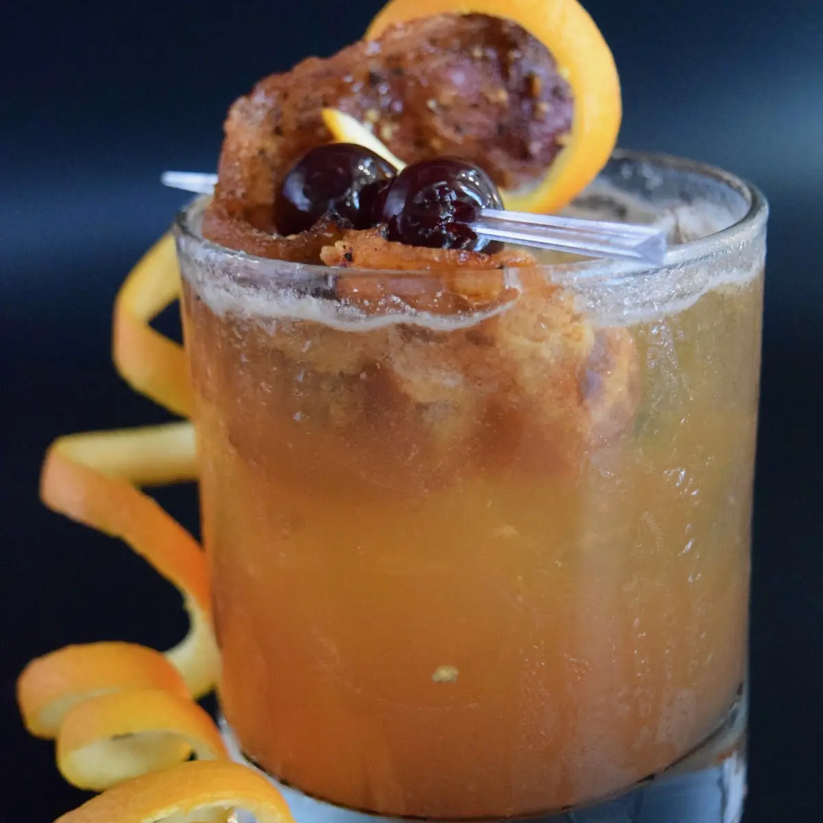 Bacon Bourbon Old Fashioned