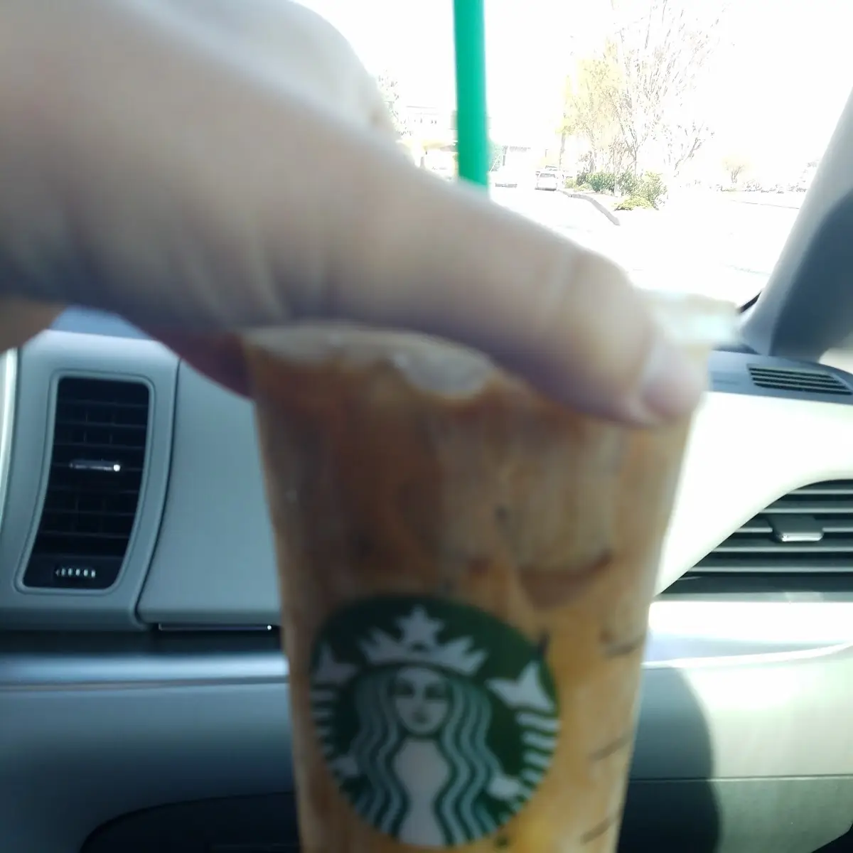 Iced Cinnamon Almond Milk Macchiato