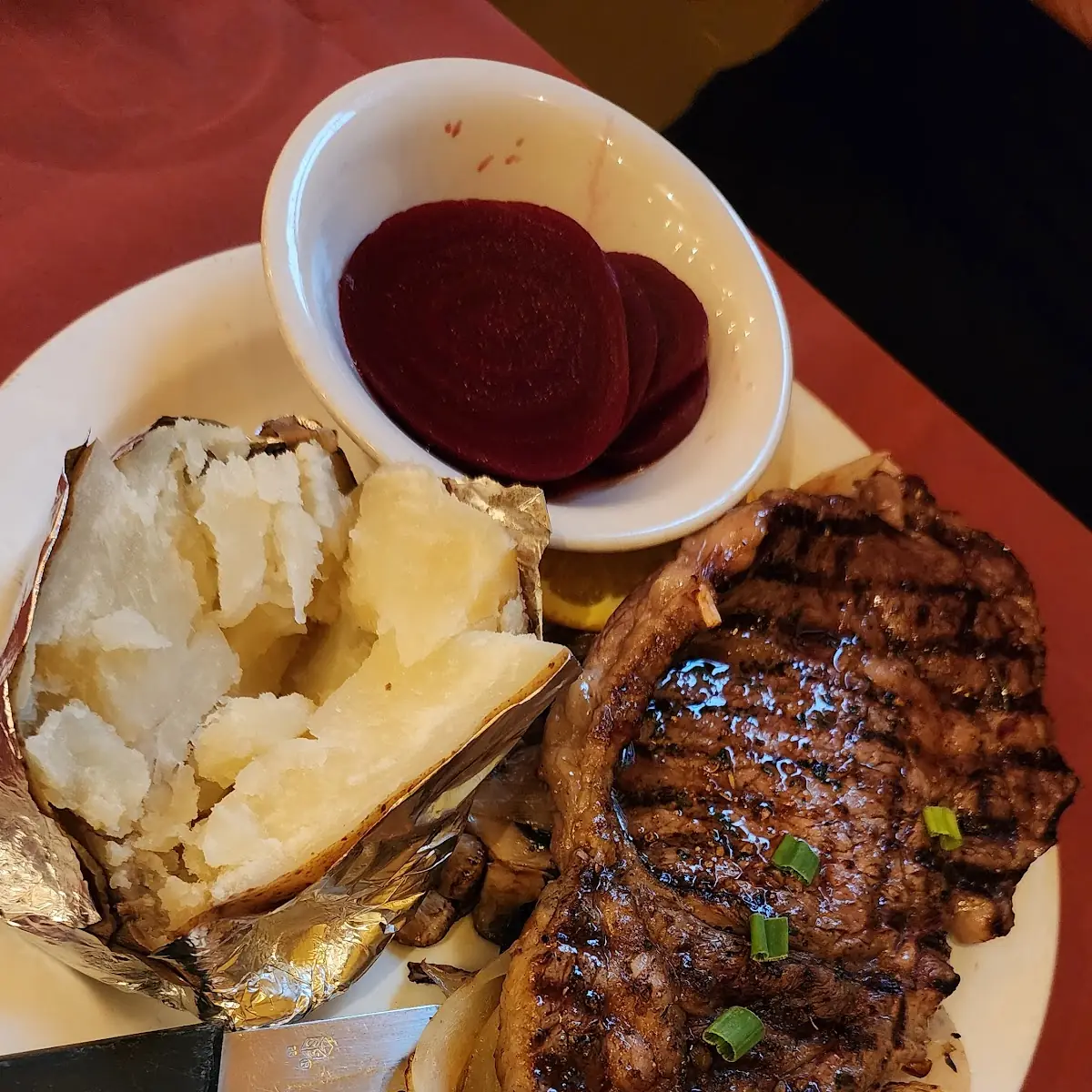 Grilled Delmonico Steak