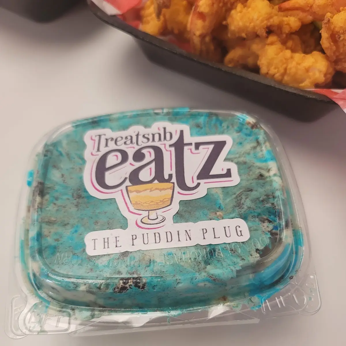 Cookie Monster Pudding