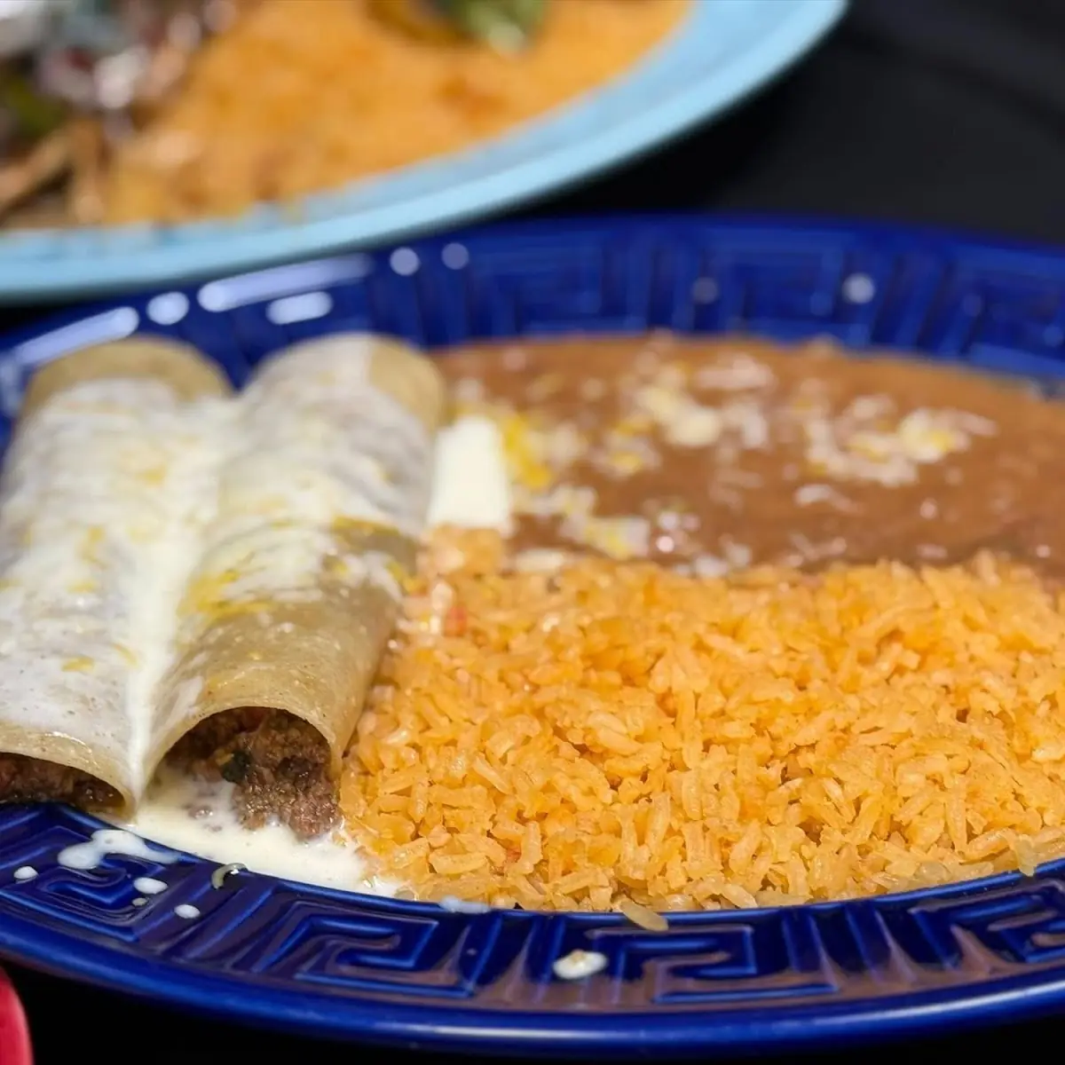 Beef Taco Enchilada & Burrito