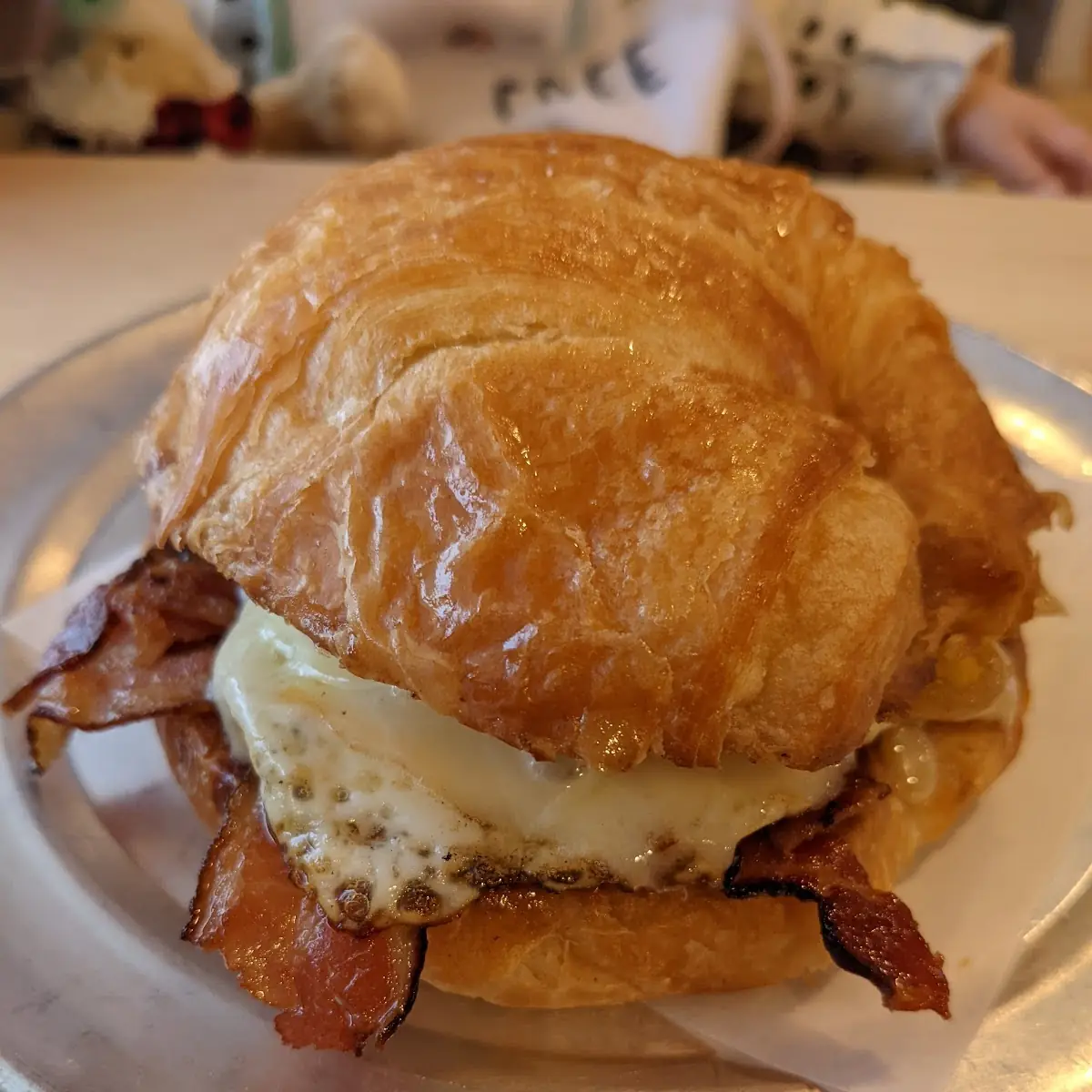 Bacon Egg Croissant