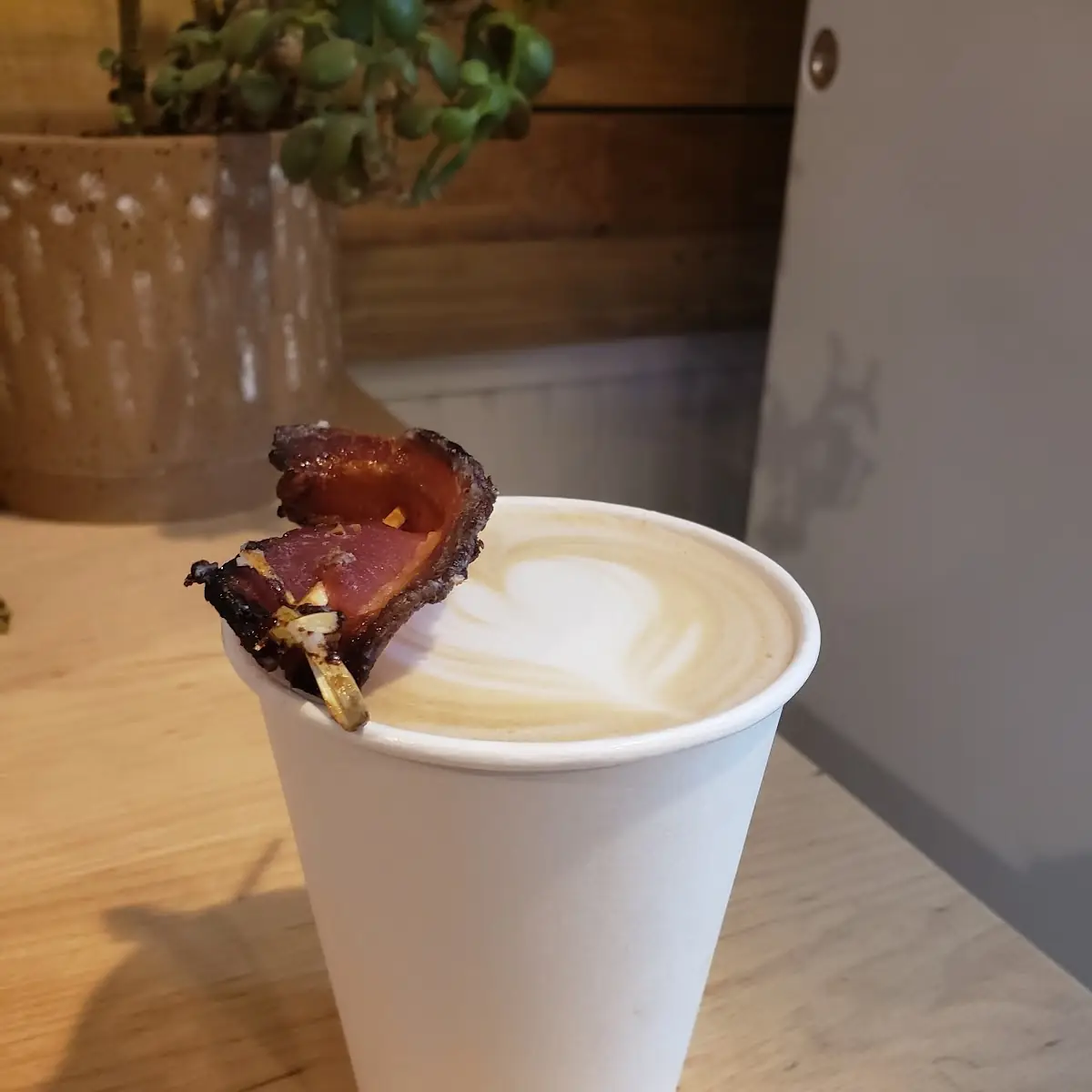 Maple Bacon Latte