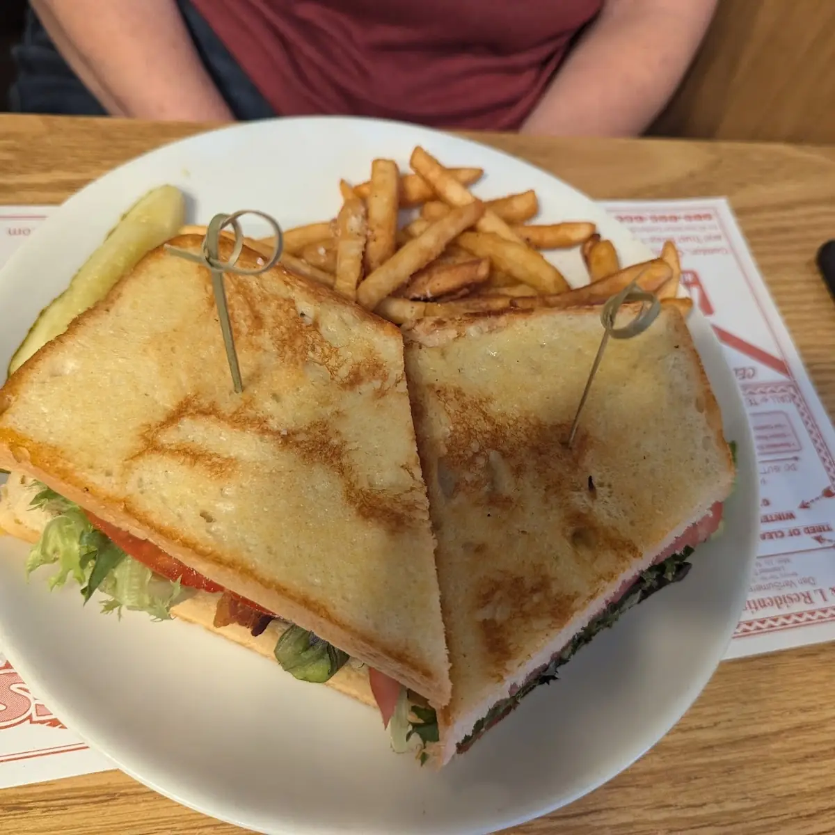 Grilled Cheese w Fries