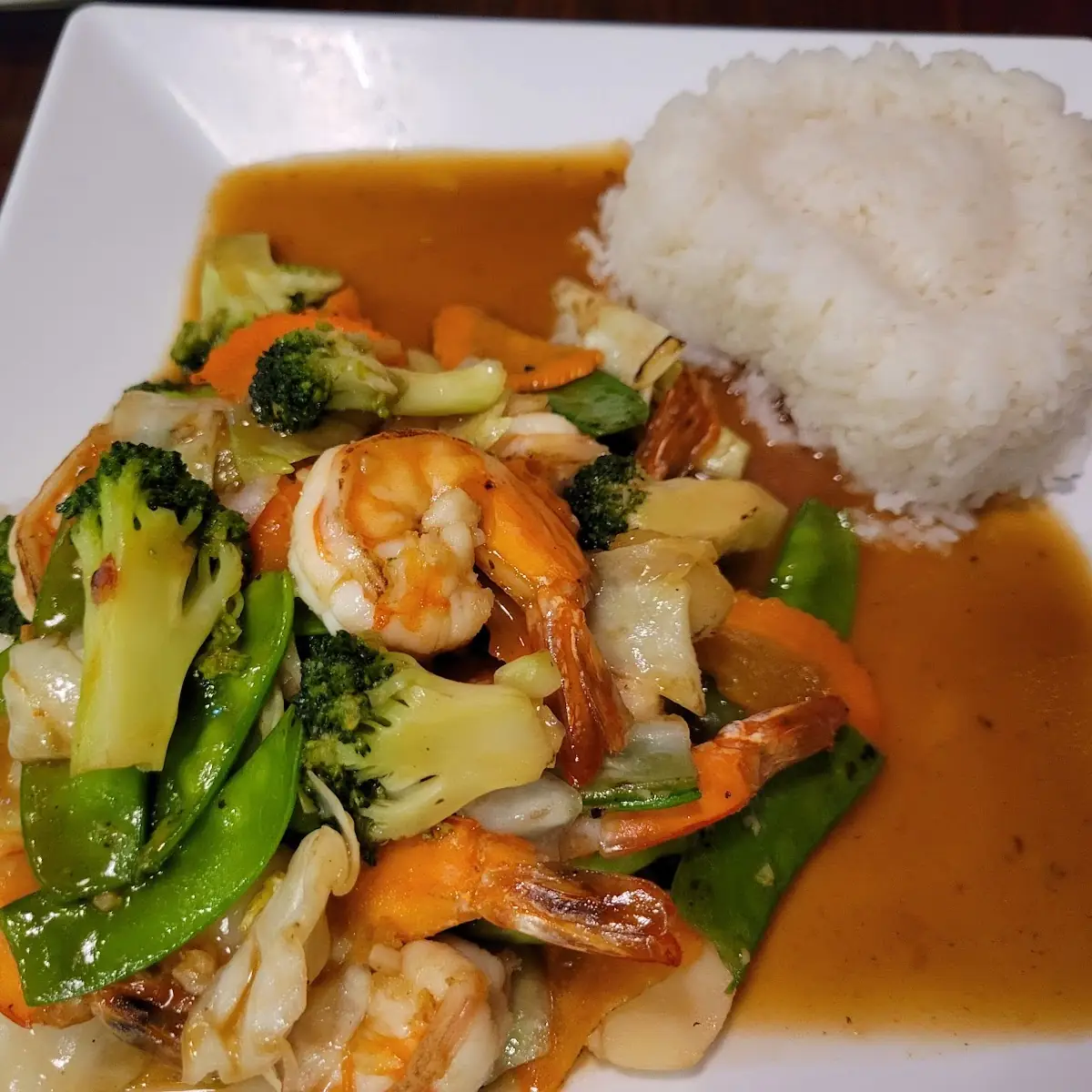 Vegetable Delight with Shrimp