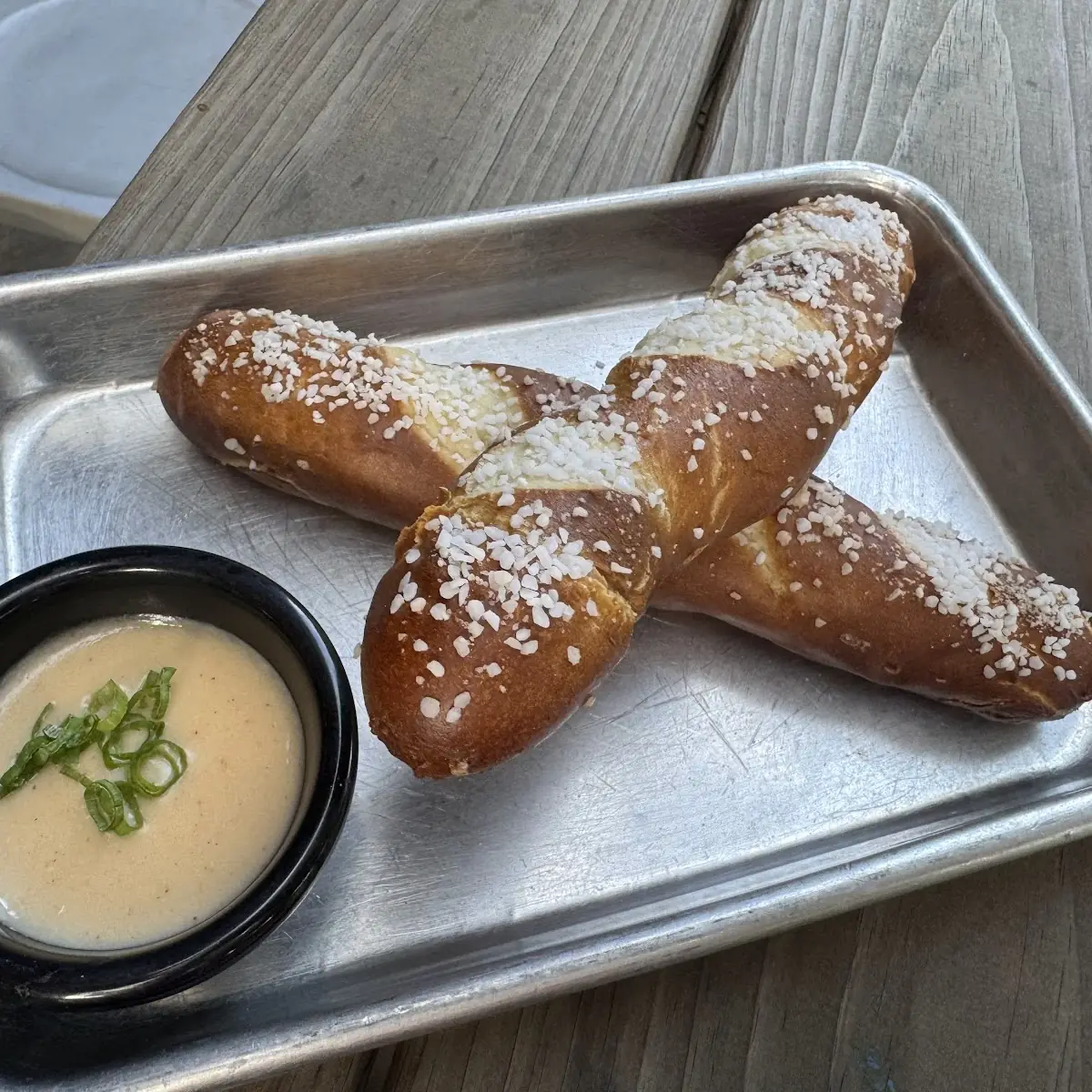 Pretzel Sticks with Beer Cheese