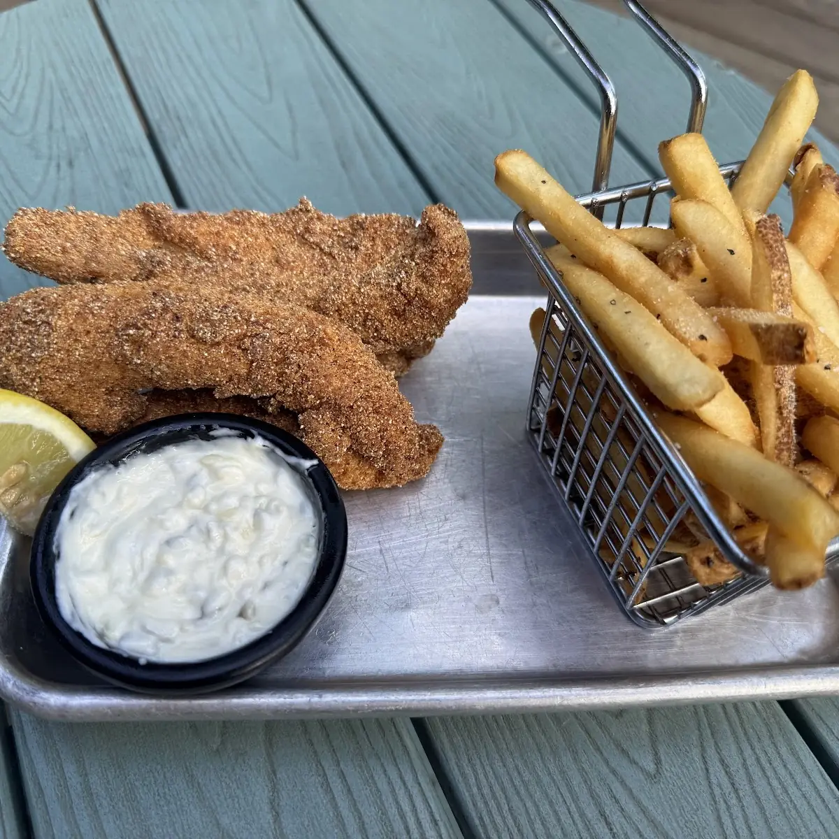 Southern Fried Fish and Chips