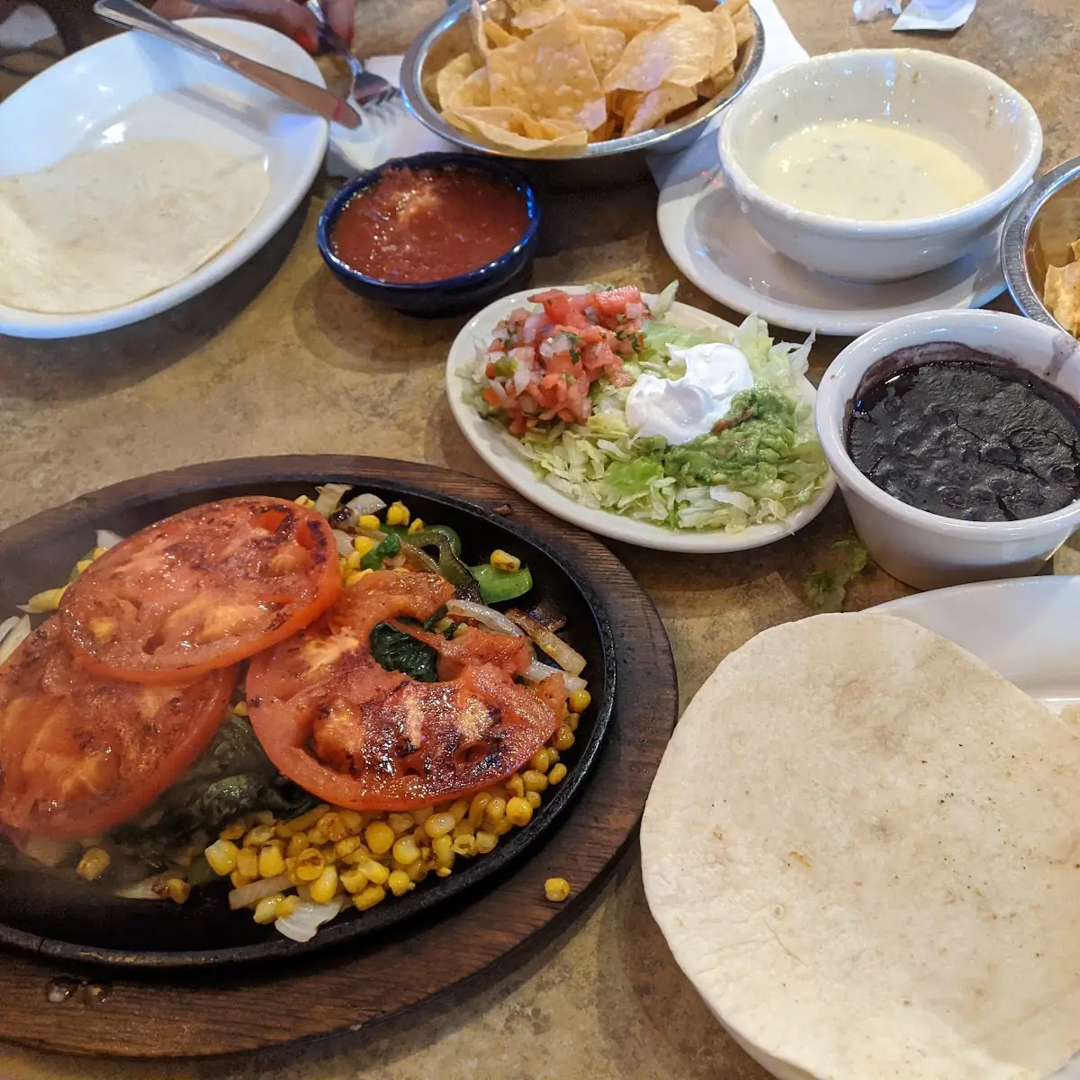 Vegetarian Fajitas