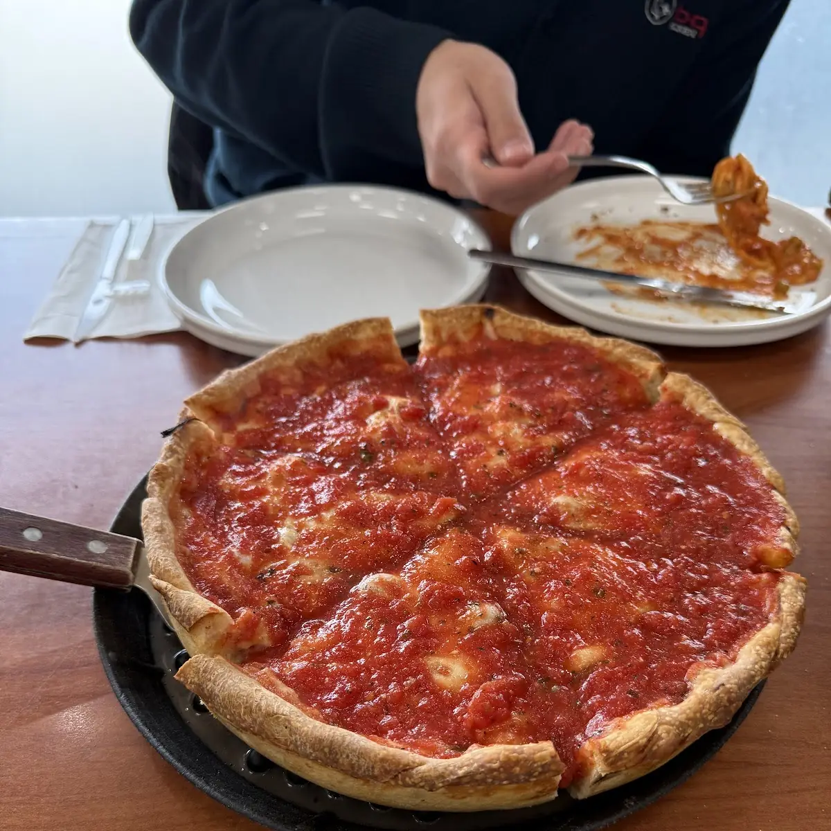 Chicago Style Deep Dish Pizza