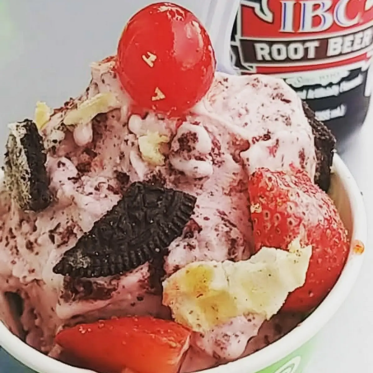 Vegan Ice Cream Sundae