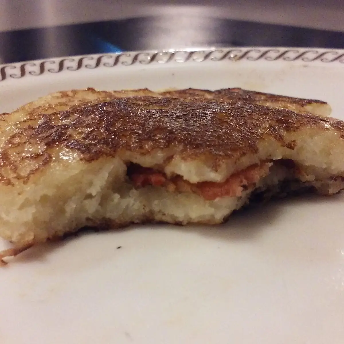 Bacon Stuffed Pancakes