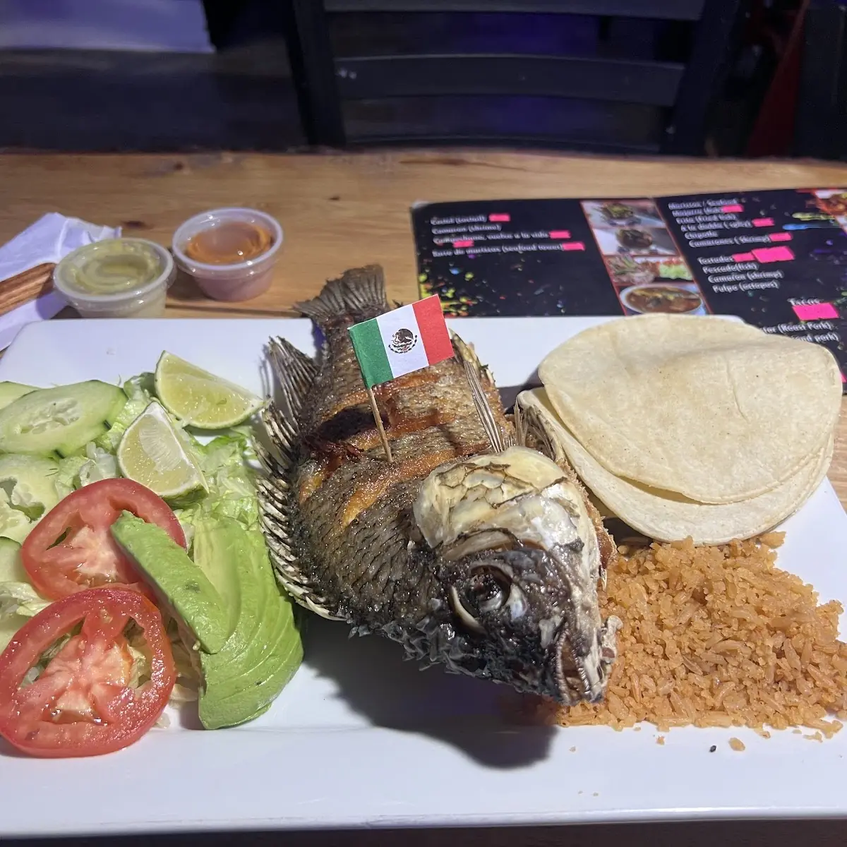 Mojarra Frita Fried Tilapia