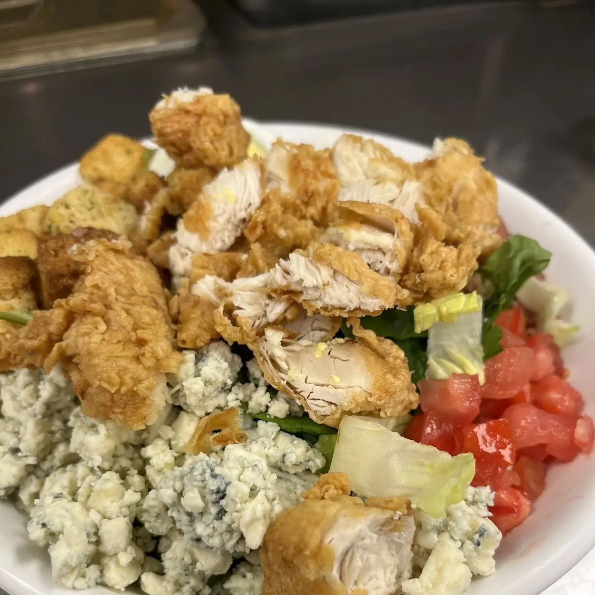 Southern Fried Chicken Salad