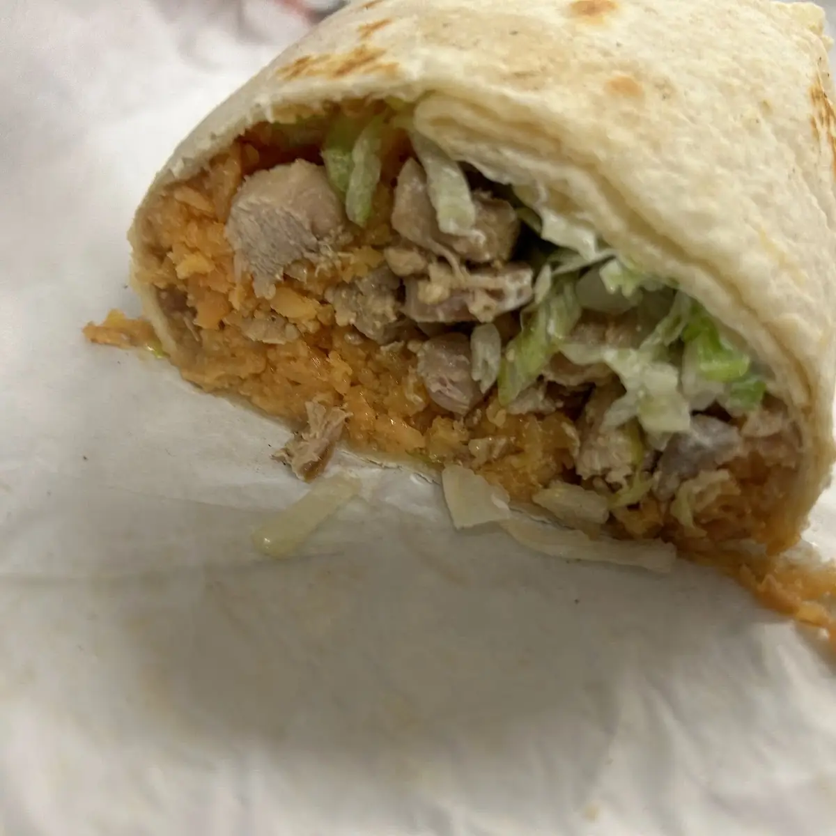 Chicken Burrito