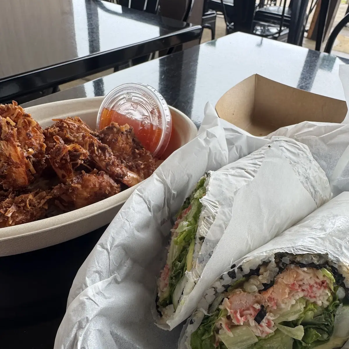 Soft Shell Crab Burrito