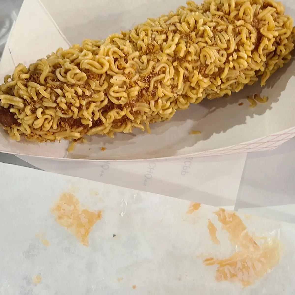 Ramen Corn Dog