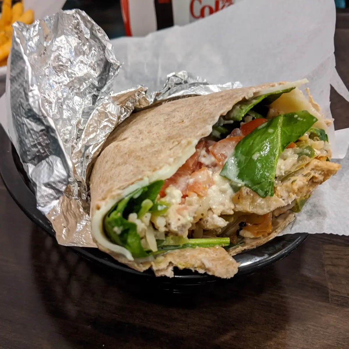 Mediterranean Chicken Wrap