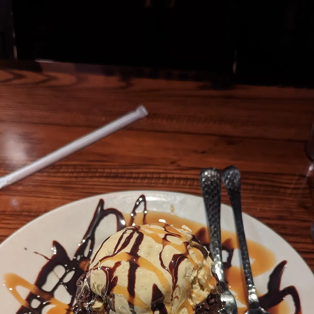 Chocolate Stampede Left Chocolate Lava Cake Right