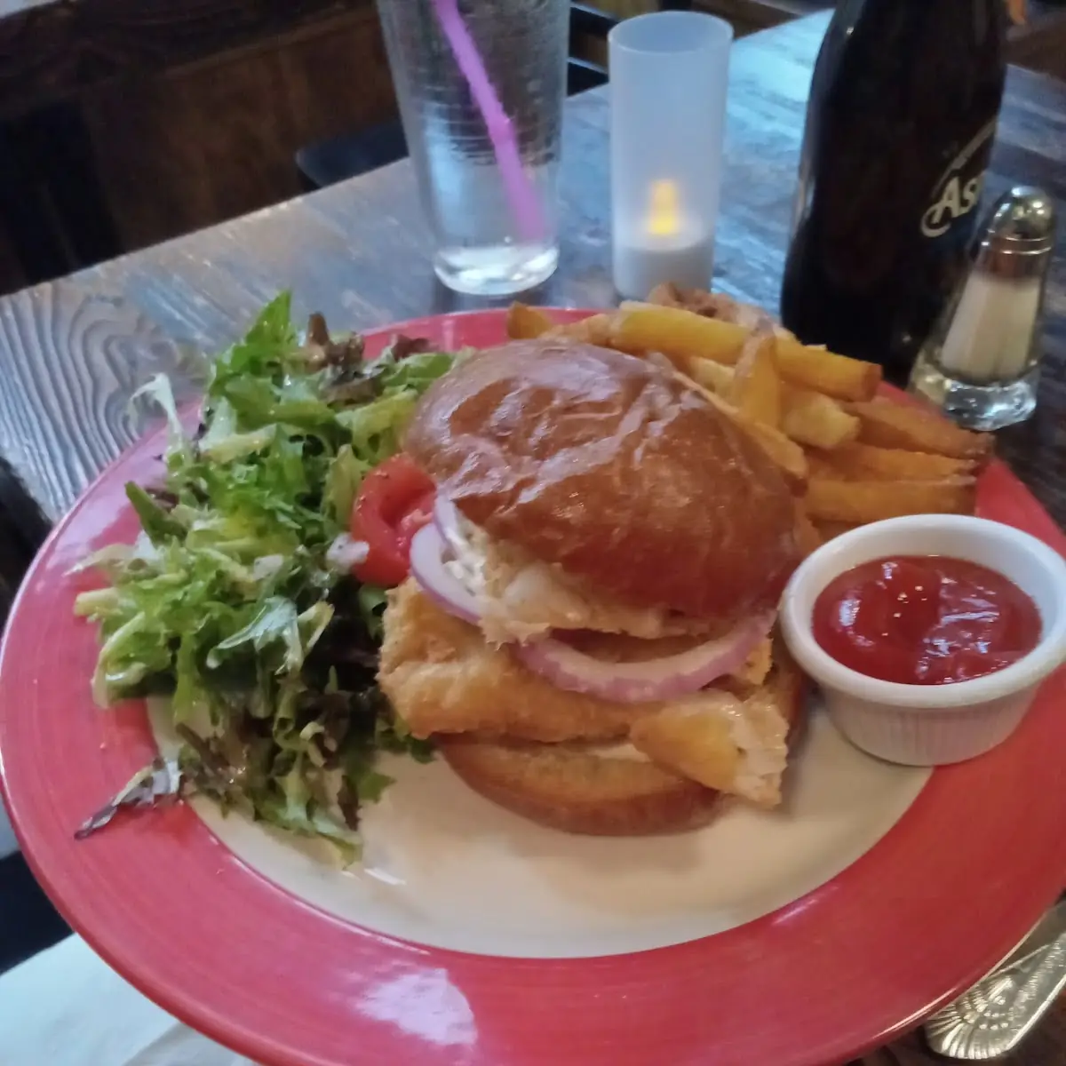 Beer Battered Fish Sandwich