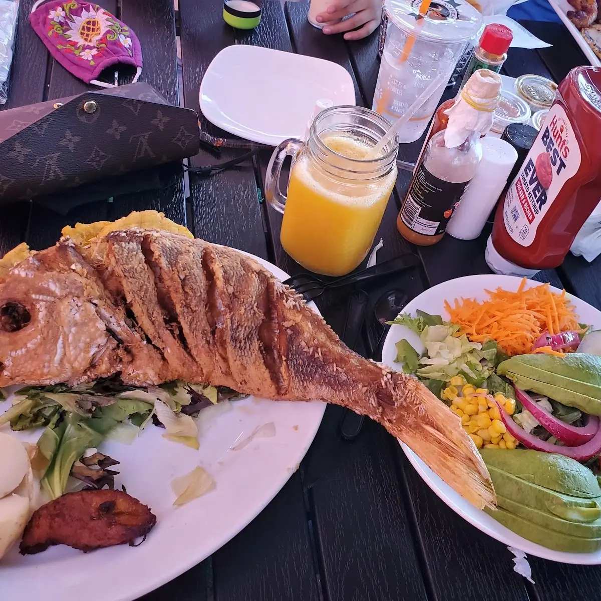 Pargo Frito Fried Red Snapper