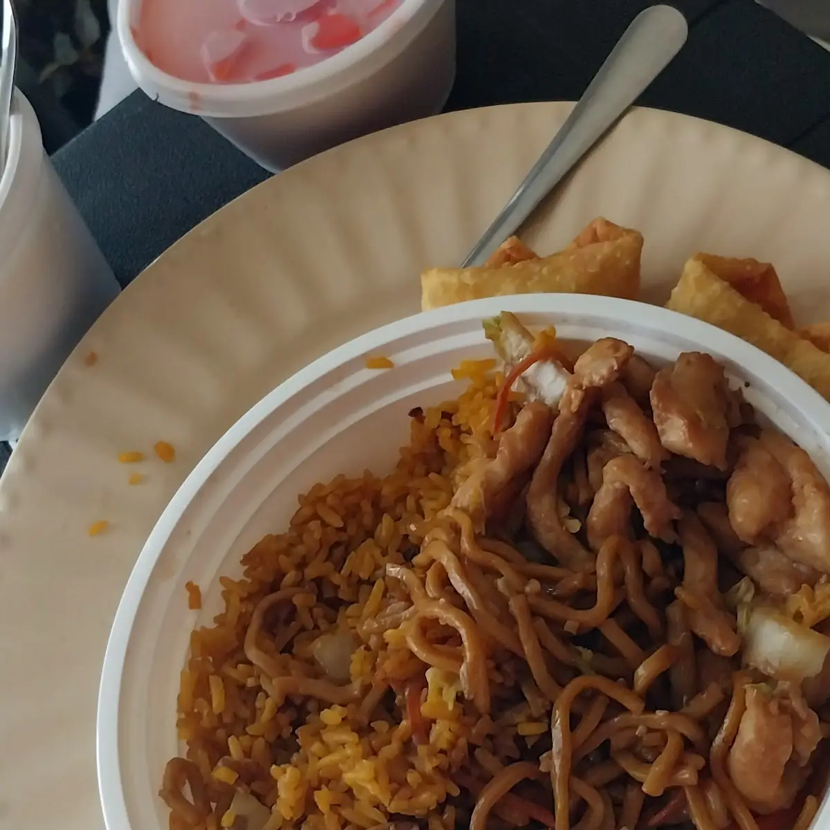 Chicken Fried Rice Chicken Lo Mein Crab Ragoons