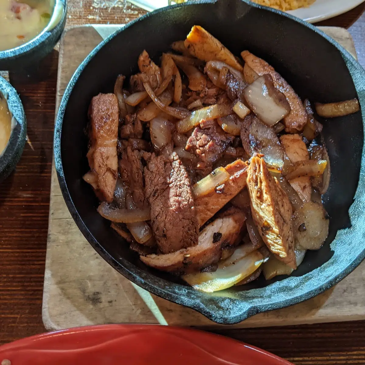 Chicken and Steak Fajitas