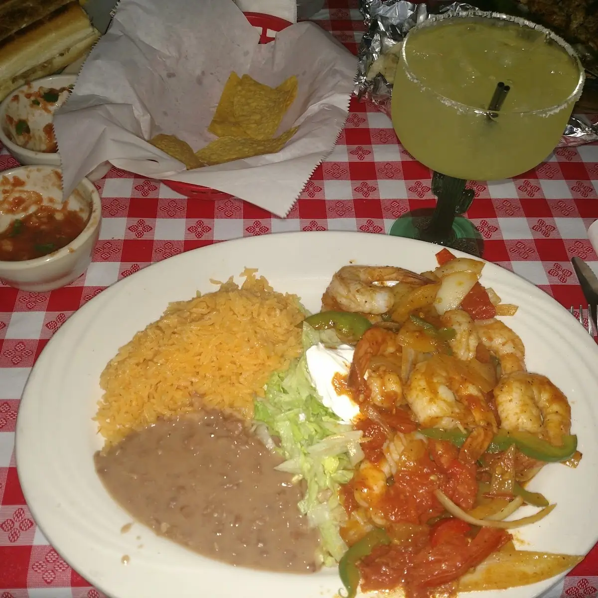 Camarones a La Mexicana