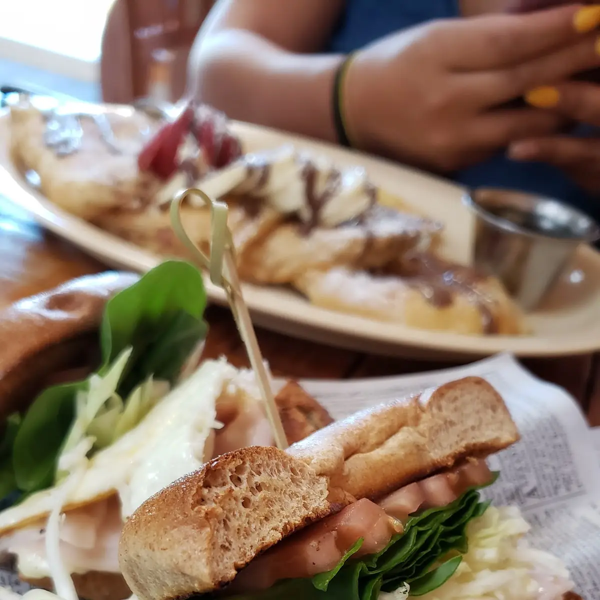 Turkey, Cheese & Salad Sandwich