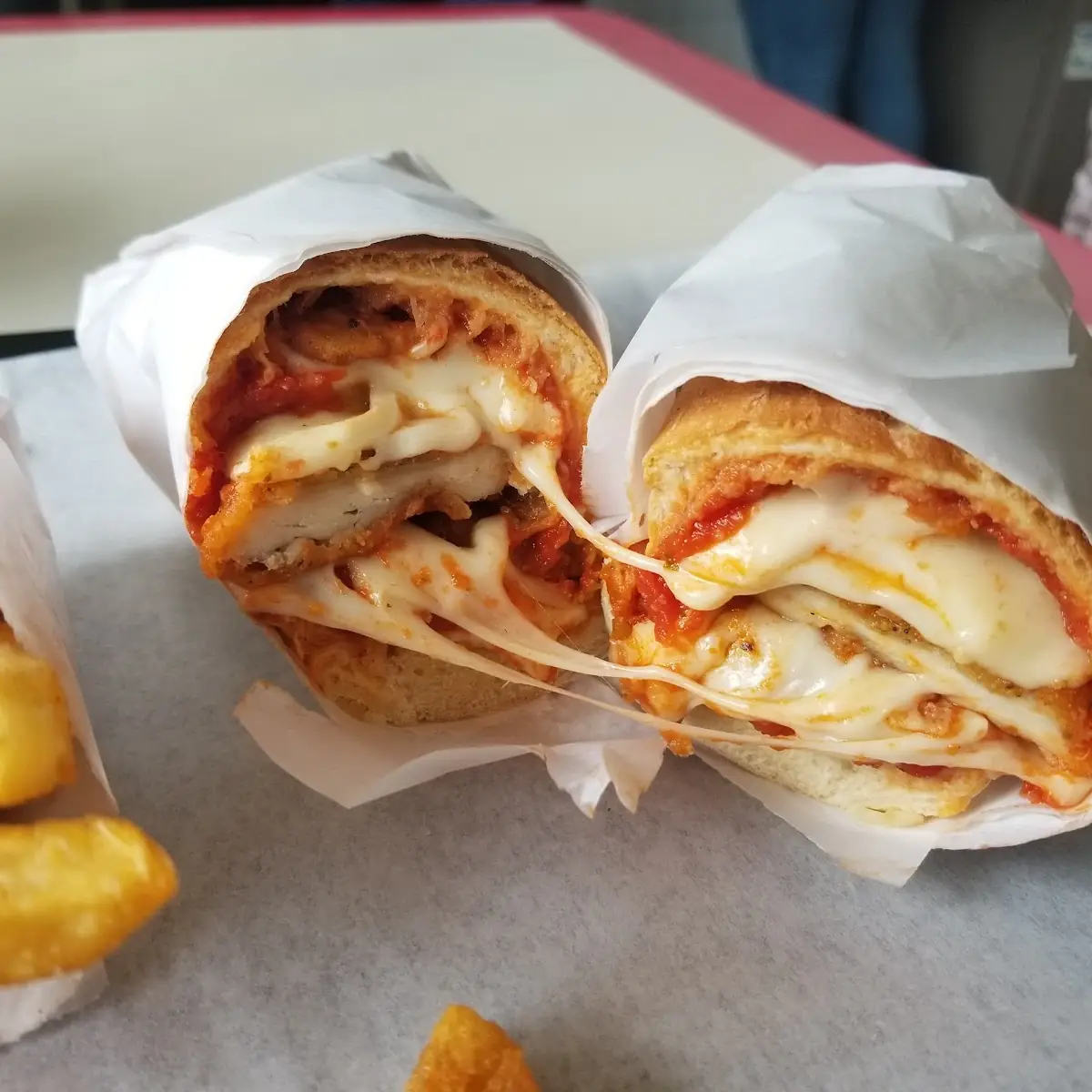 Chicken Parmigiana Sandwich