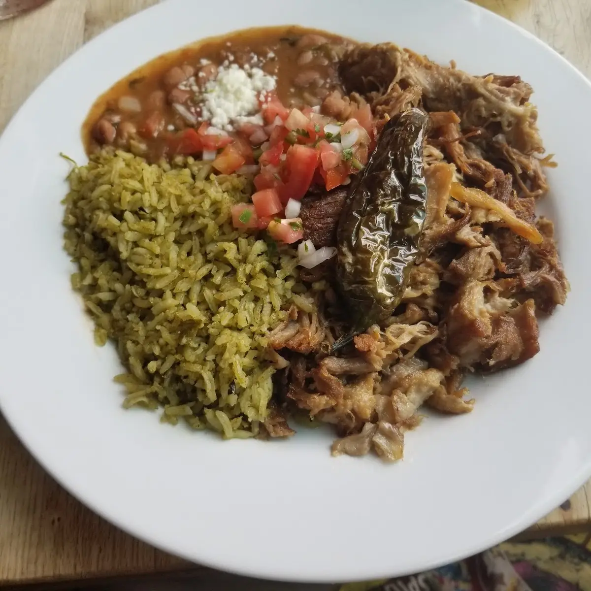 Carnitas Plate