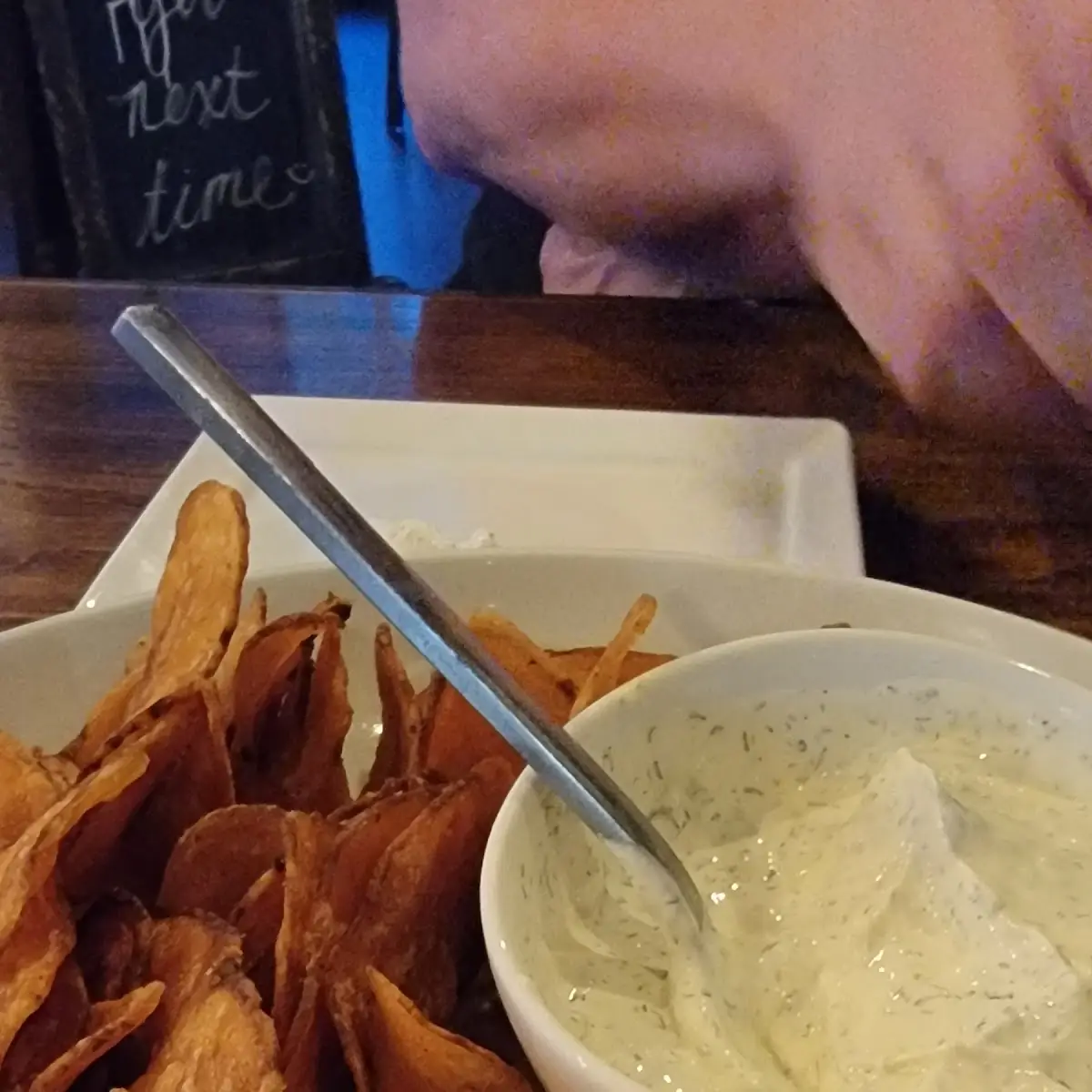 Kettle Chips and French Onion Dip