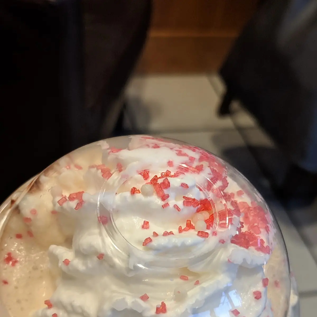 Toasted White Chocolate Mocha Frappe