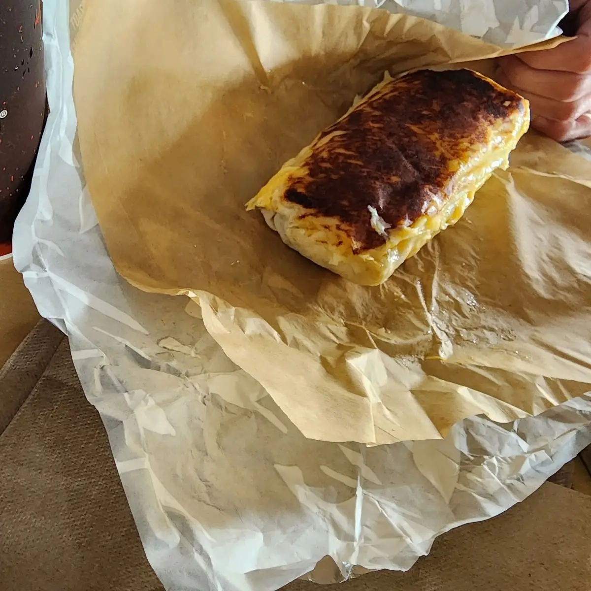Steak and Cheese Burrito