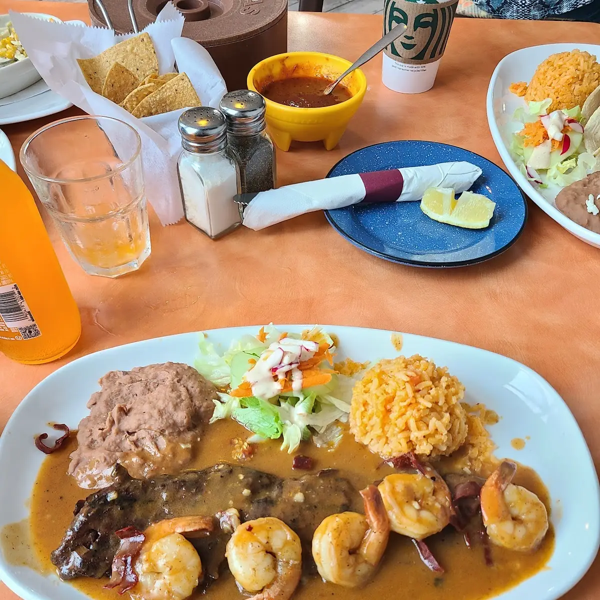 Camarones En Salsa Chipotle