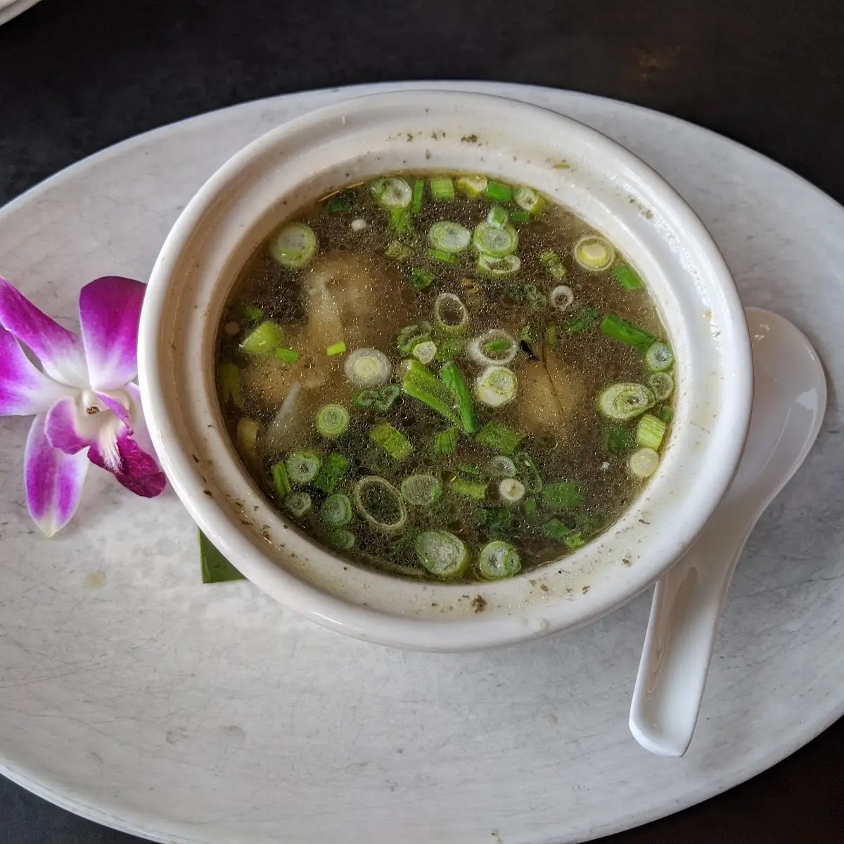 Lobster & Prawn Dumpling Soup