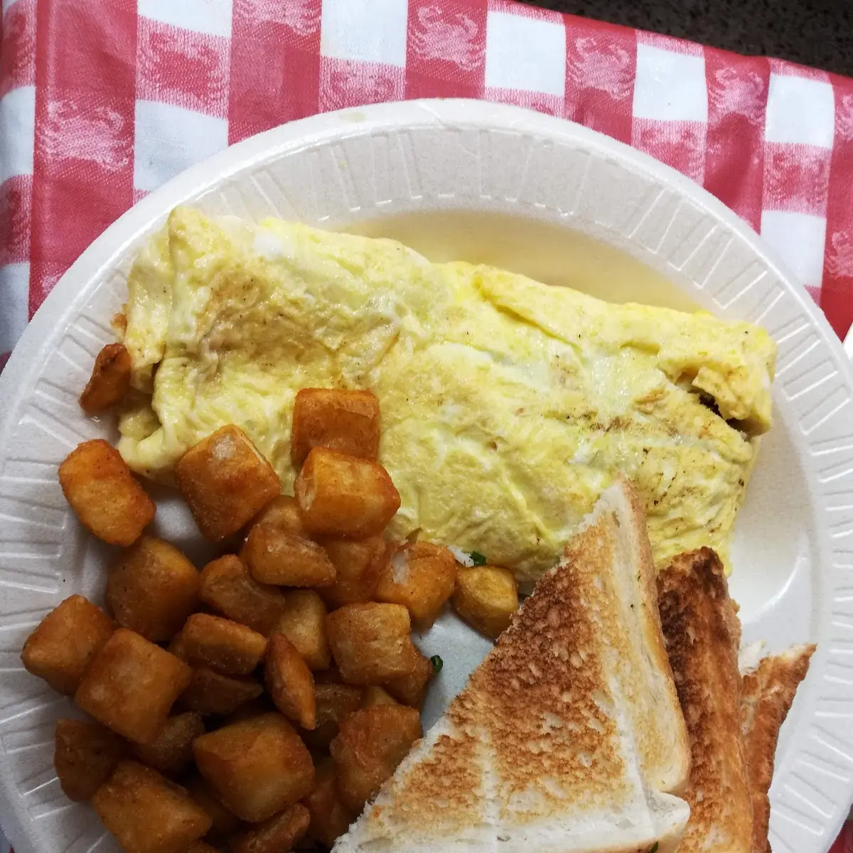 Cheese Omelet PO-Boy