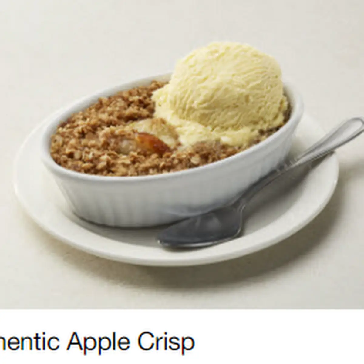 Authentic Apple Crisp