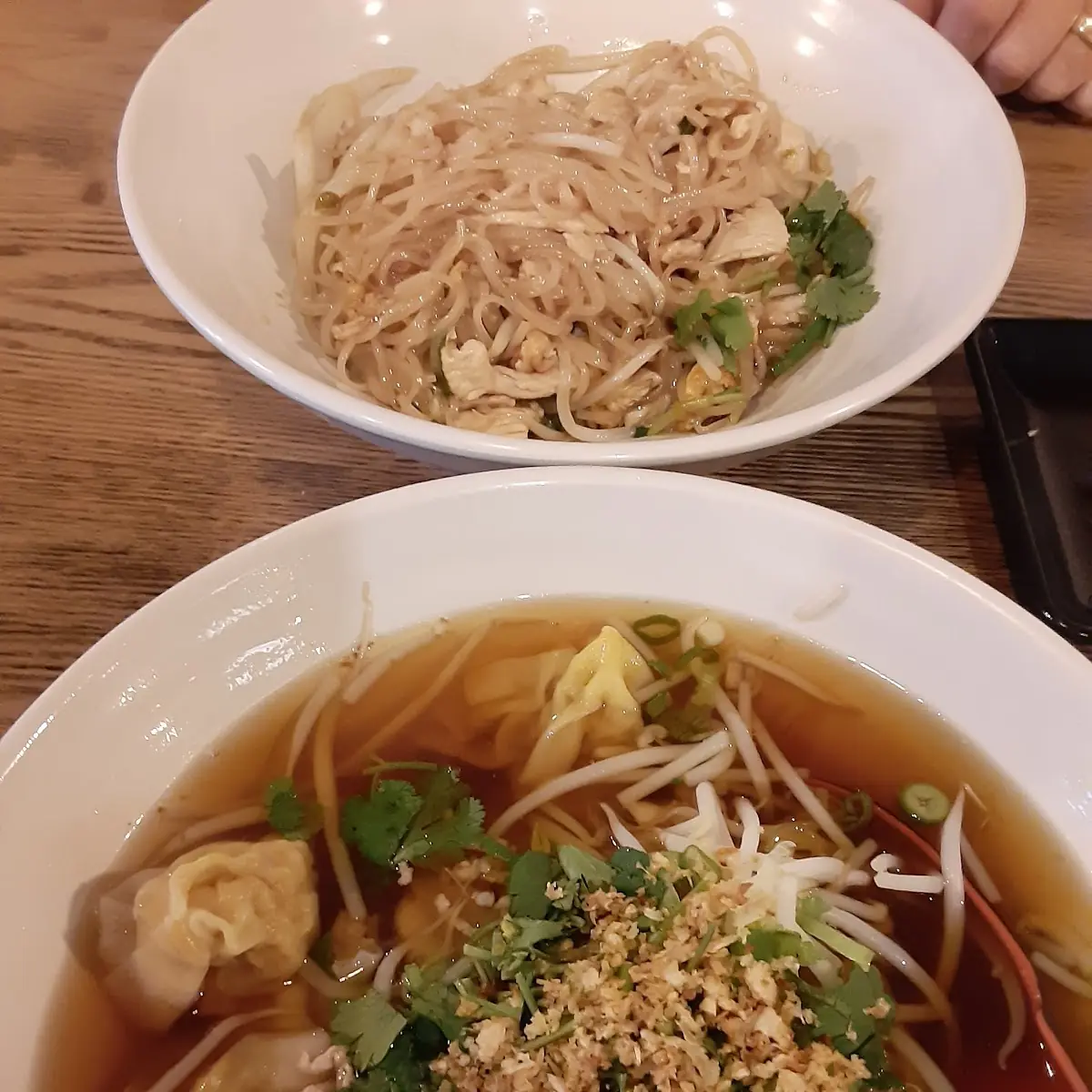 Wonton Noodles & Thin Noodle Stir Fry