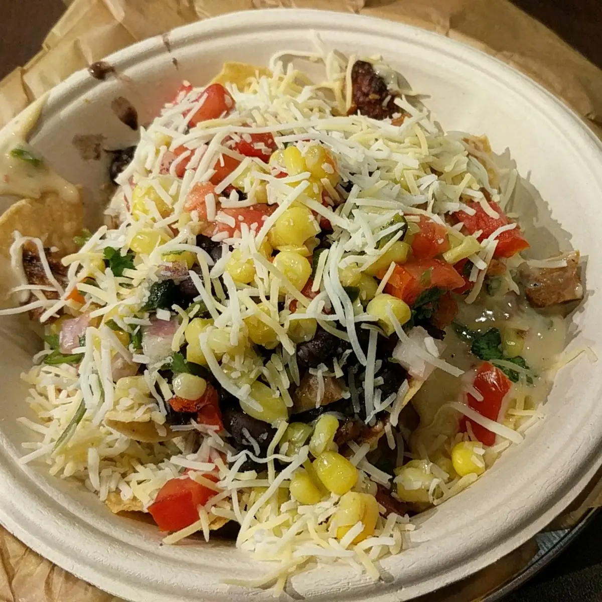 Three Cheese Nachos