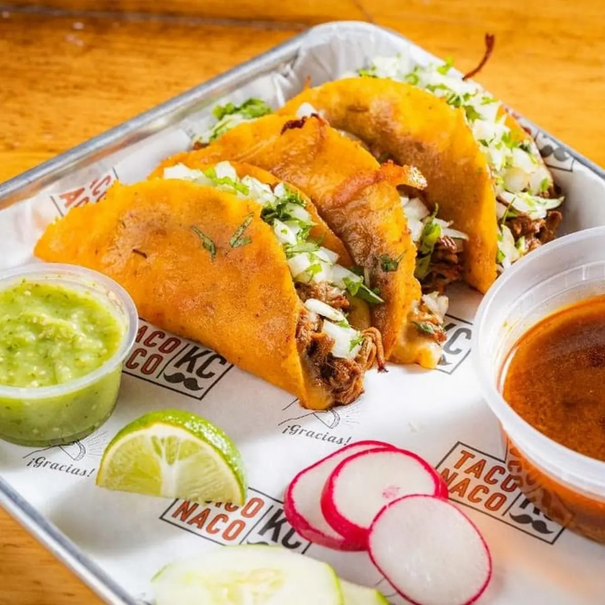 Brisket Quesabirria Tacos