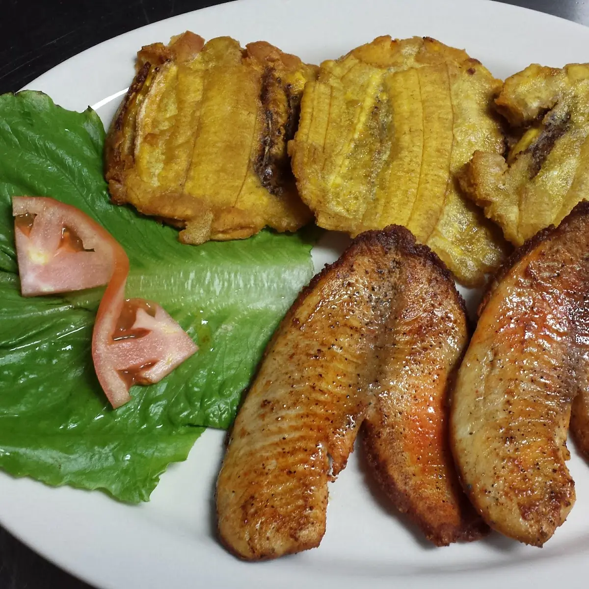 Tostones Green Plantains